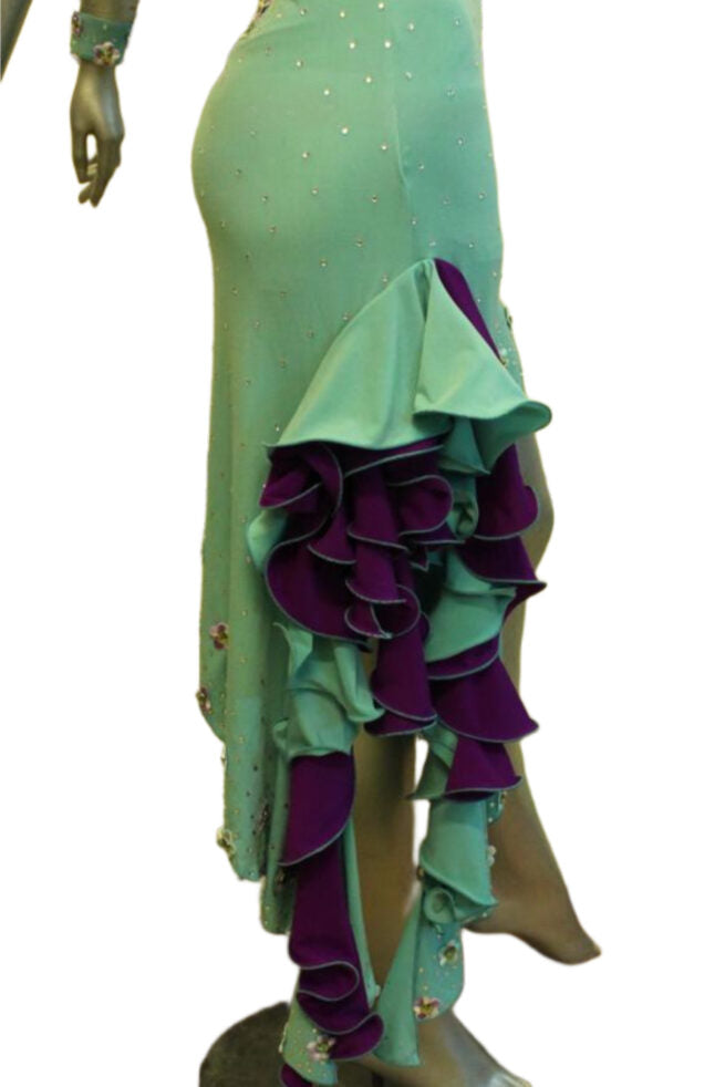 Load image into Gallery viewer, Latin Dance Competition Dress (LT095)
