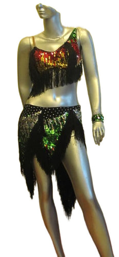 Latin Dance Competition Dress (LS054)