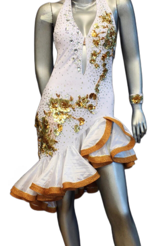 Load image into Gallery viewer, Latin Dance Competition Dress (LT0159)
