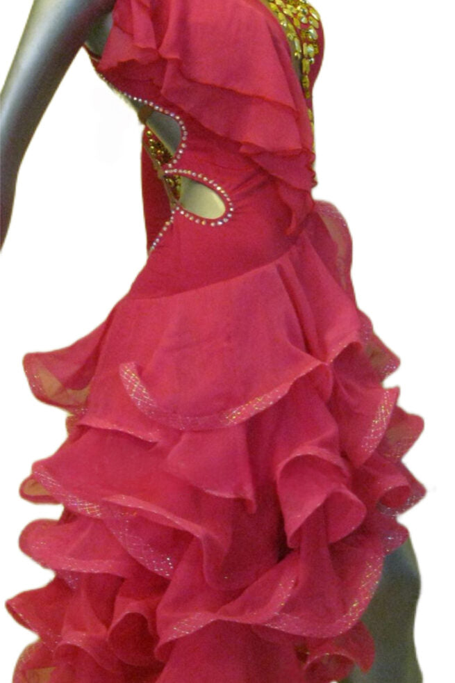 Load image into Gallery viewer, Latin Dance Competition Dress (LT0662)
