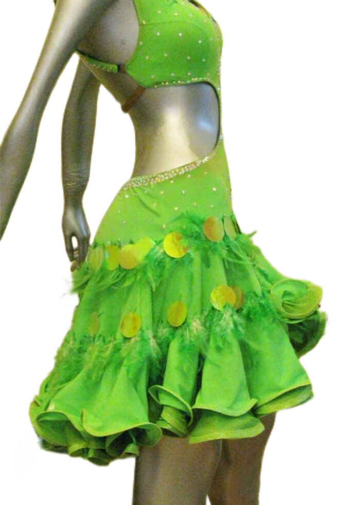 Load image into Gallery viewer, Latin Dance Competition Dress (LT0673)
