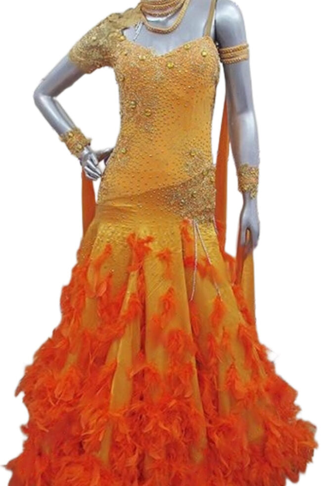 Load image into Gallery viewer, Standard Ballroom Competition Dress (B094)
