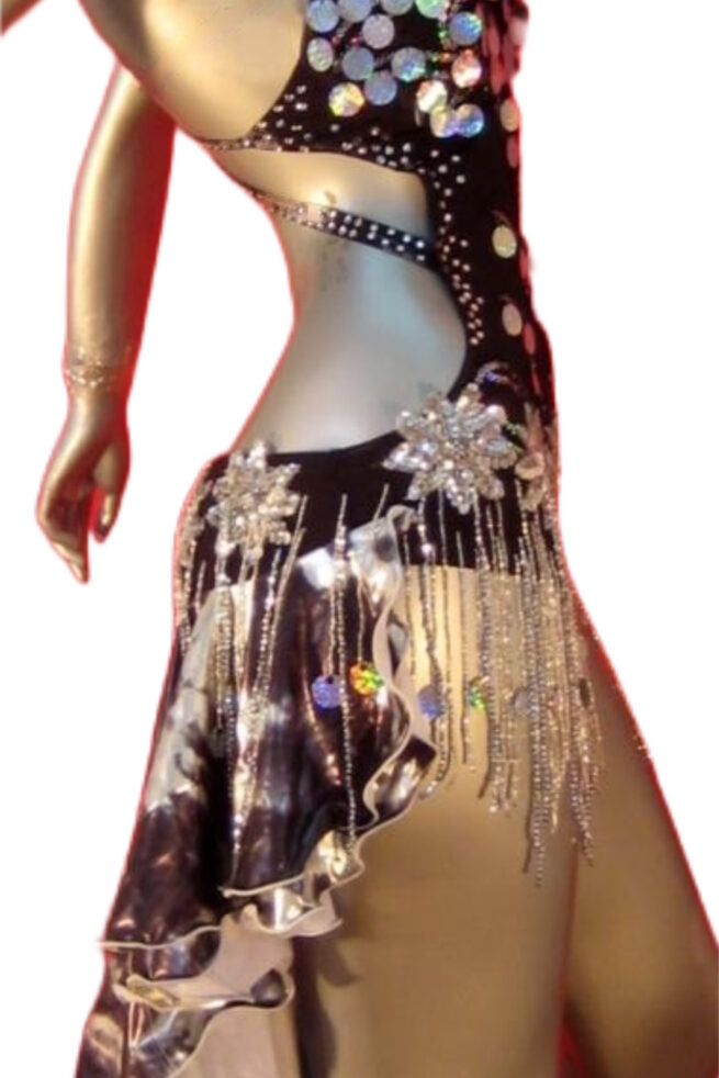 Load image into Gallery viewer, Latin Dance Competition Dress (LT0145A)
