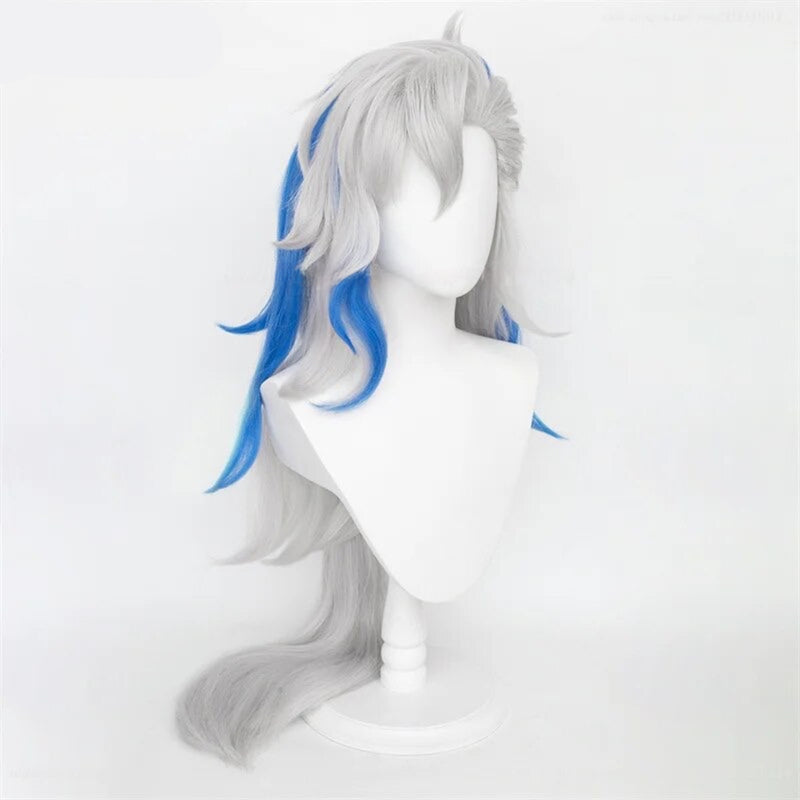 Load image into Gallery viewer, Genshin Impact Fontaine Neuvillette Cosplay Wig
