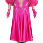 ByCharme Neon Pink Fringes Ballroom Competition Dress - BC-0229