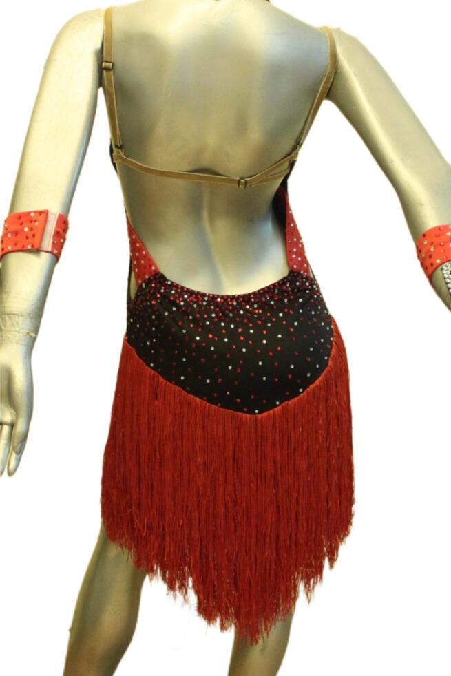 Load image into Gallery viewer, Latin Dance Competition Dress (LT0235A)
