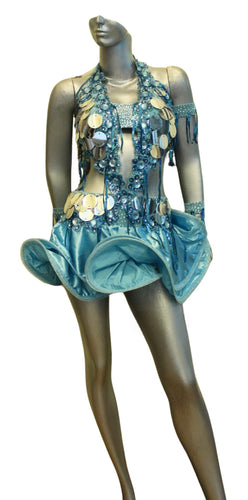 Latin Dance Competition Dress (VL0273)