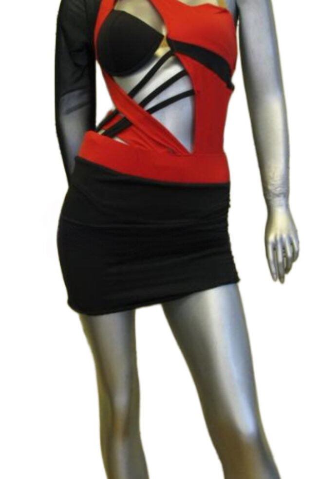 Load image into Gallery viewer, Latin Dance Competition Dress (LT0272A)
