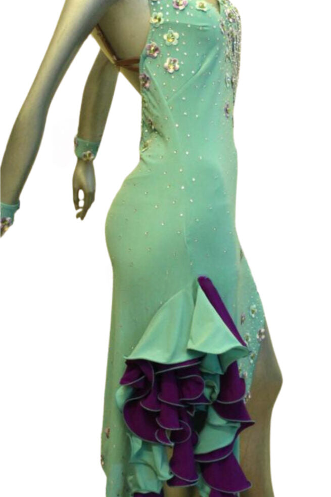 Load image into Gallery viewer, Latin Dance Competition Dress (LT095)
