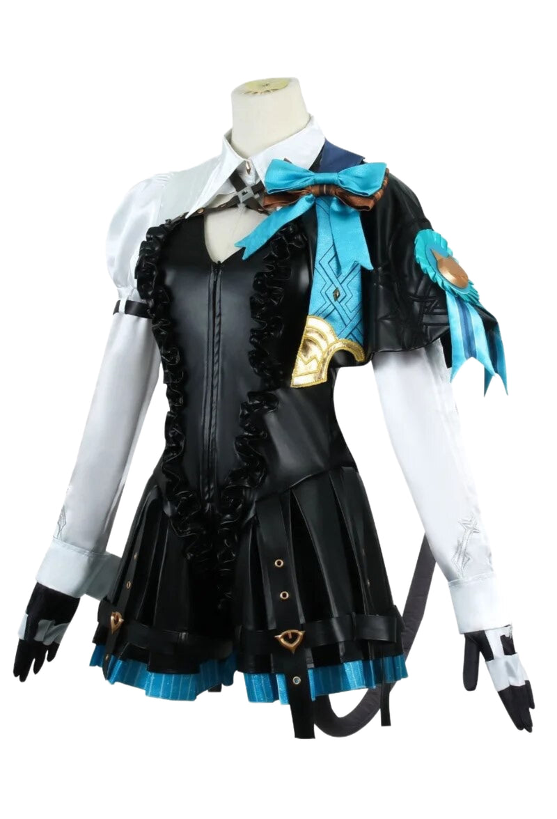 Load image into Gallery viewer, Genshin Impact Magician Lynette Cosplay Costume
