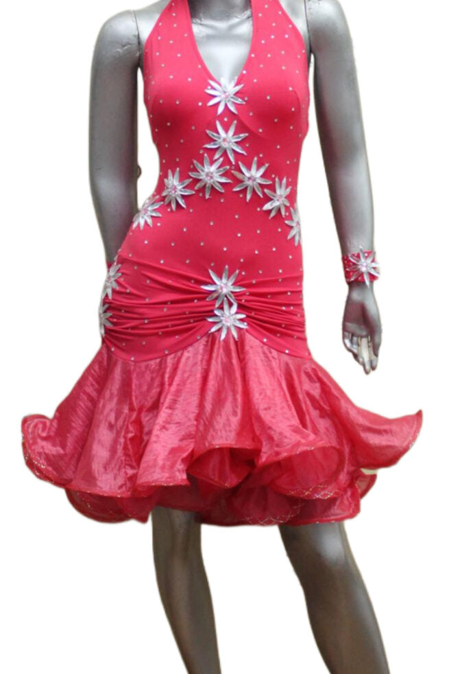 Load image into Gallery viewer, Latin Dance Competition Dress (LT0474)
