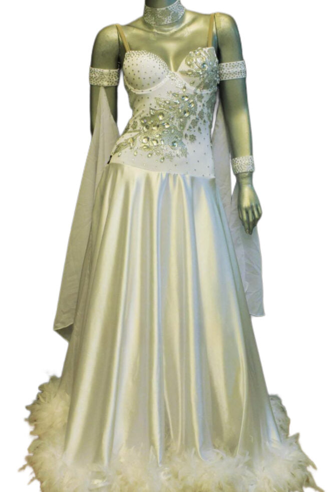 Load image into Gallery viewer, Standard Ballroom Competition Dress (B0106A)
