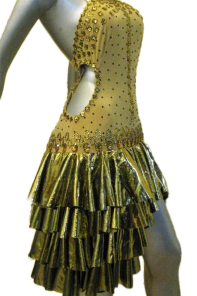 Load image into Gallery viewer, Latin Dance Competition Dress (LS0177)
