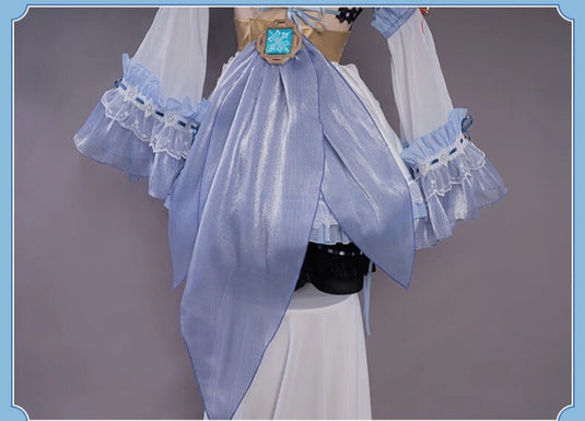 Genshin Impact Ganyu Cosplay Maid Dress Costumes