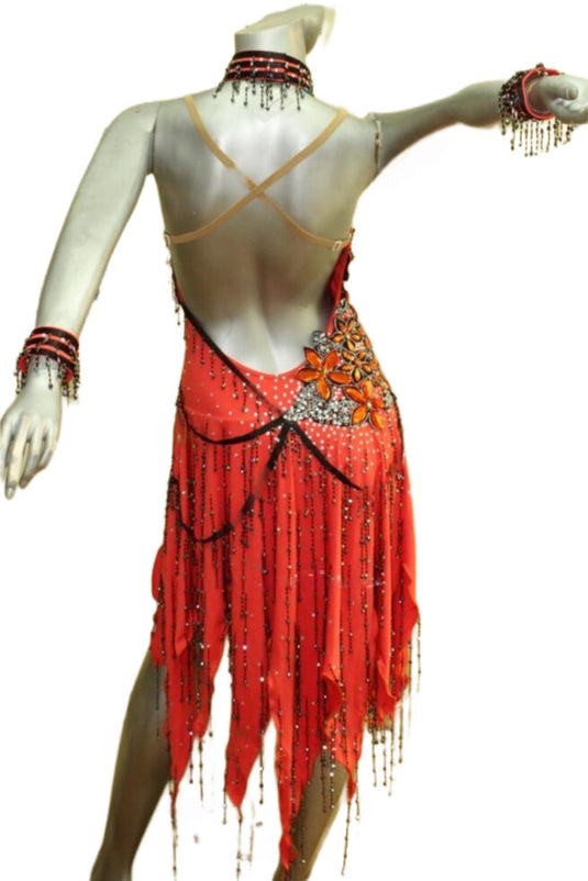 Latin Dance Competition Dress (LT0144)