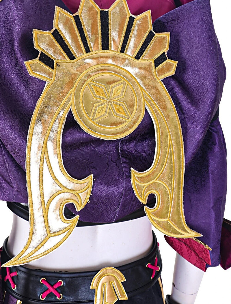 Load image into Gallery viewer, Genshin Impact Kuki Shinobu Cosplay Costume
