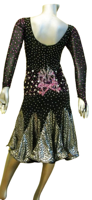 Load image into Gallery viewer, Latin Dance Competition Dress (VL0321)
