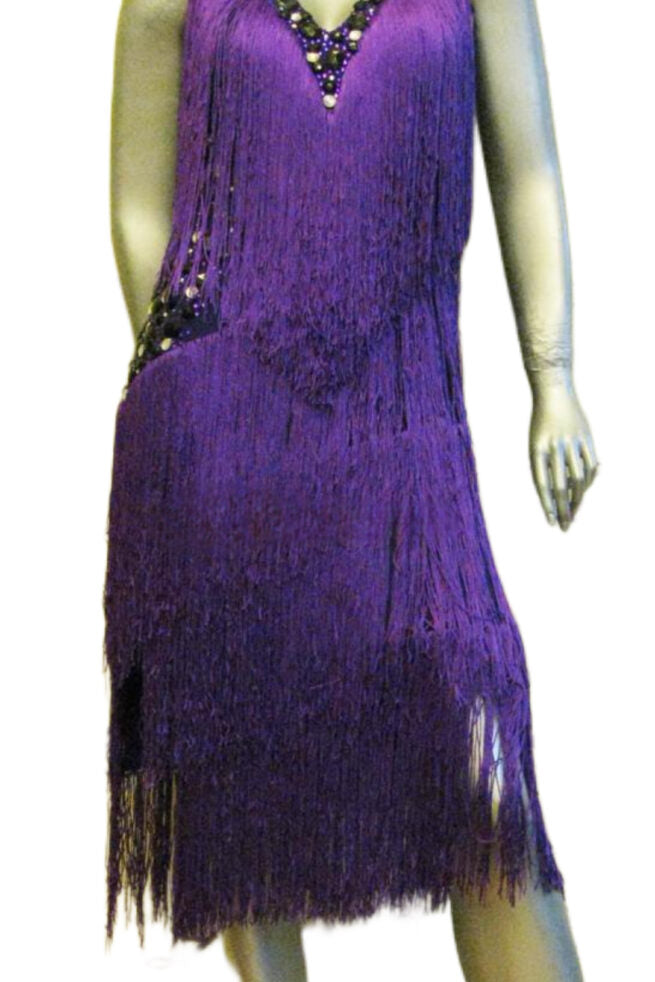 Load image into Gallery viewer, Latin Dance Competition Dress (VL0302)
