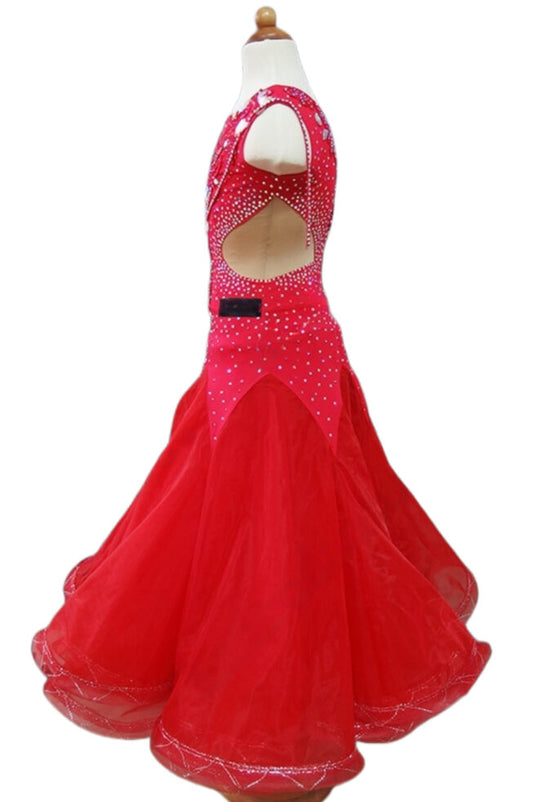 Girl Ballroom Dance Competition Dress (GB01)