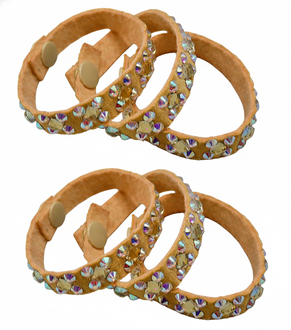 ByCharme Gold Exquisite Edition Latin Salsa Competition Dress - BCL-0026