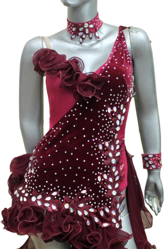 Latin Dance Competition Dress (LT0490)