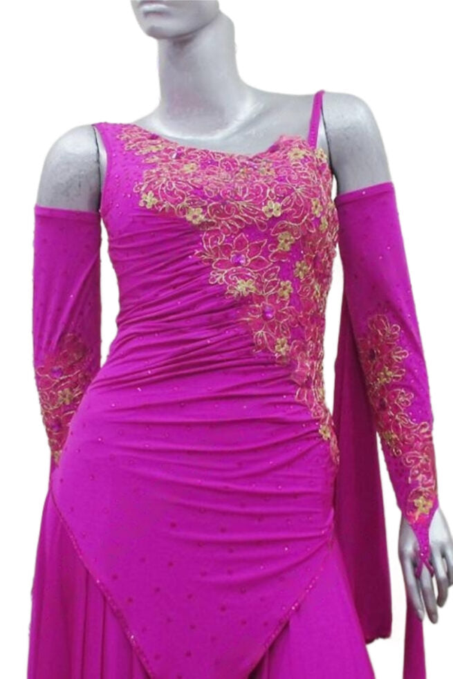 Load image into Gallery viewer, Standard Ballroom Competition Dress (B040AVS)
