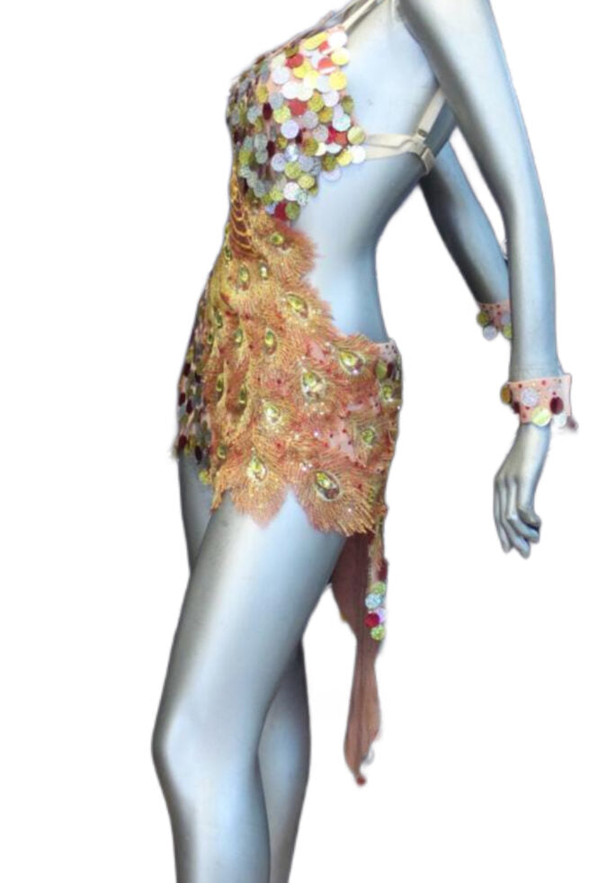 Load image into Gallery viewer, Latin Dance Competition Dress (LS0123)
