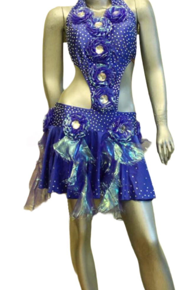 Load image into Gallery viewer, Latin Dance Competition Dress (LT098)
