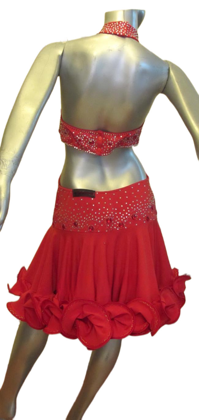 Load image into Gallery viewer, Latin Dance Competition Dress (LT0310C)
