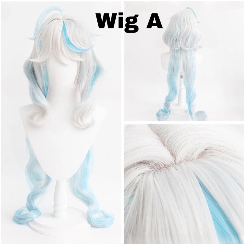 Load image into Gallery viewer, Genshin Impact Fontaine Focalors Cosplay Wig
