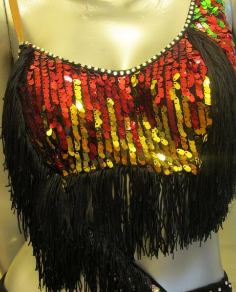 Load image into Gallery viewer, Latin Dance Competition Dress (LS054)
