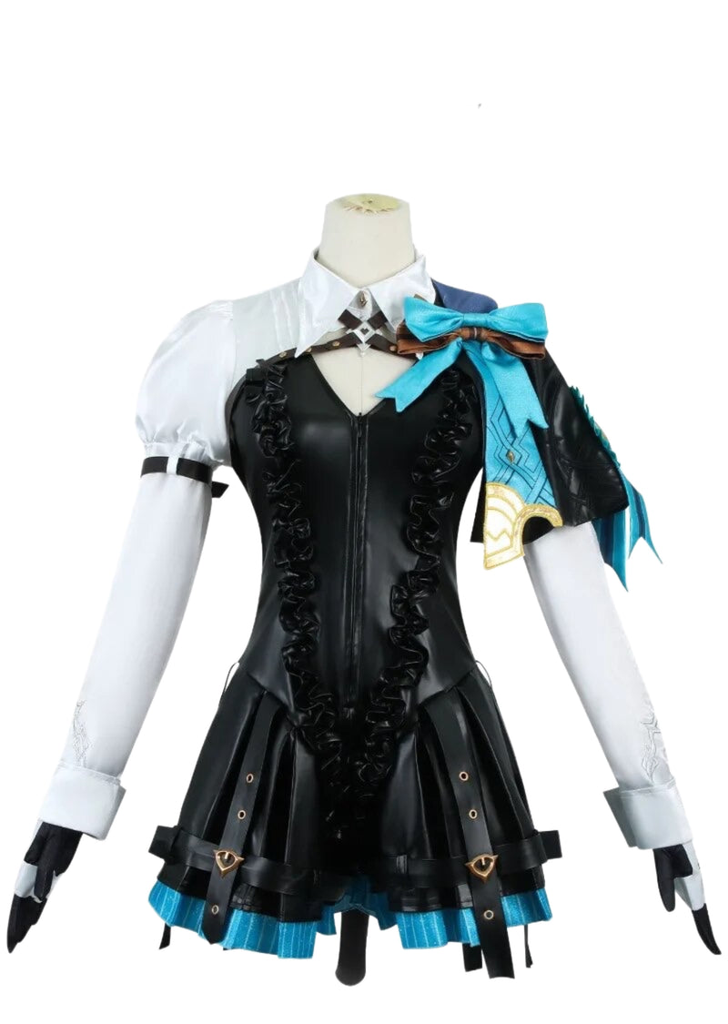 Load image into Gallery viewer, Genshin Impact Magician Lynette Cosplay Costume
