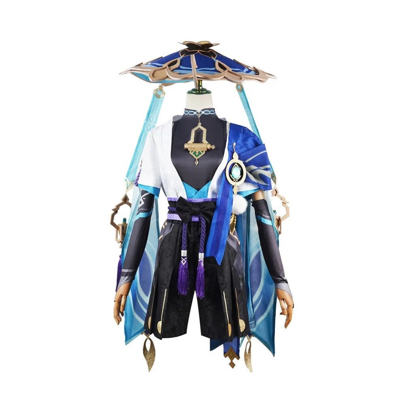 Load image into Gallery viewer, Genshin Impact Scaramouche Wanderer Cosplay Costume
