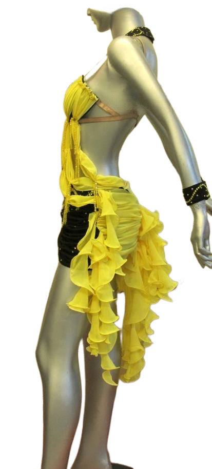 Load image into Gallery viewer, Latin Dance Competition Dress (LS052)
