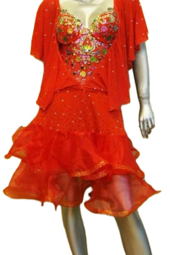 Latin Dance Competition Dress (LT0327)