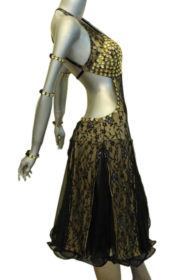 Load image into Gallery viewer, Latin Dance Competition Dress (LT0615)
