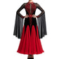 ByCharme Bright Red Velvet Ballroom Competition Dress - BC-0011