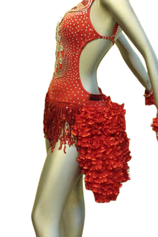 Load image into Gallery viewer, Latin Dance Competition Dress (VL0226A)
