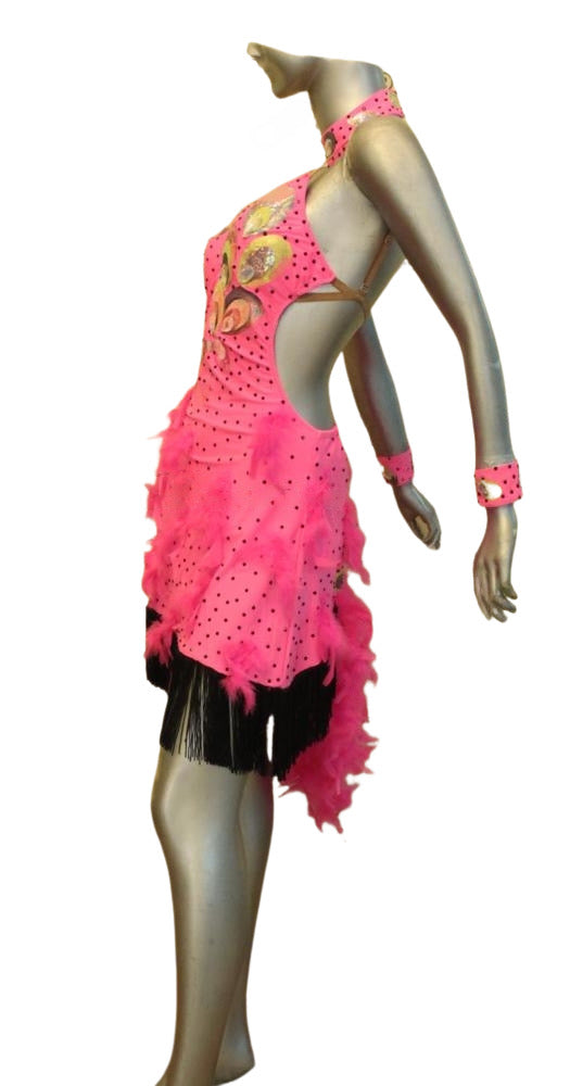 Load image into Gallery viewer, Latin Dance Competition Dress (LS0112)
