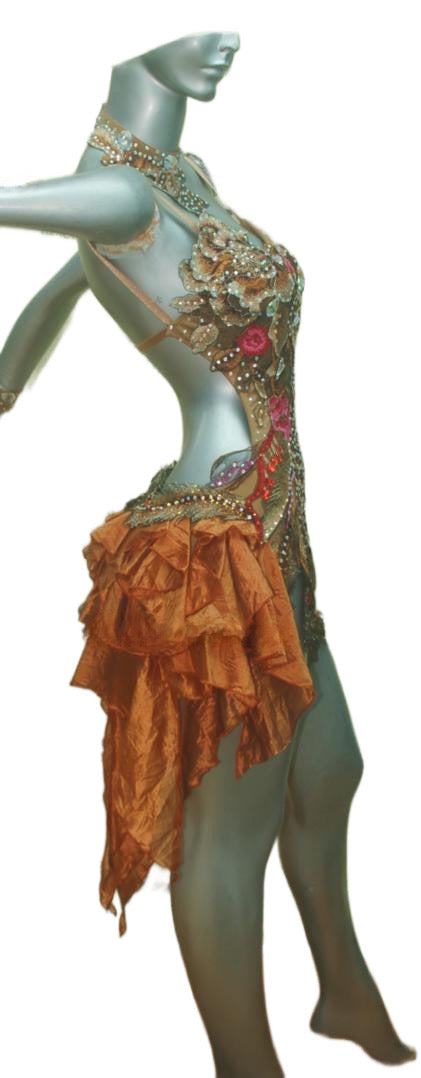 Load image into Gallery viewer, Latin Dance Competition Dress (LS011)
