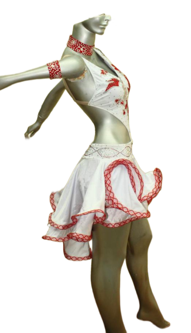 Load image into Gallery viewer, Latin Dance Competition Dress (LT0433)
