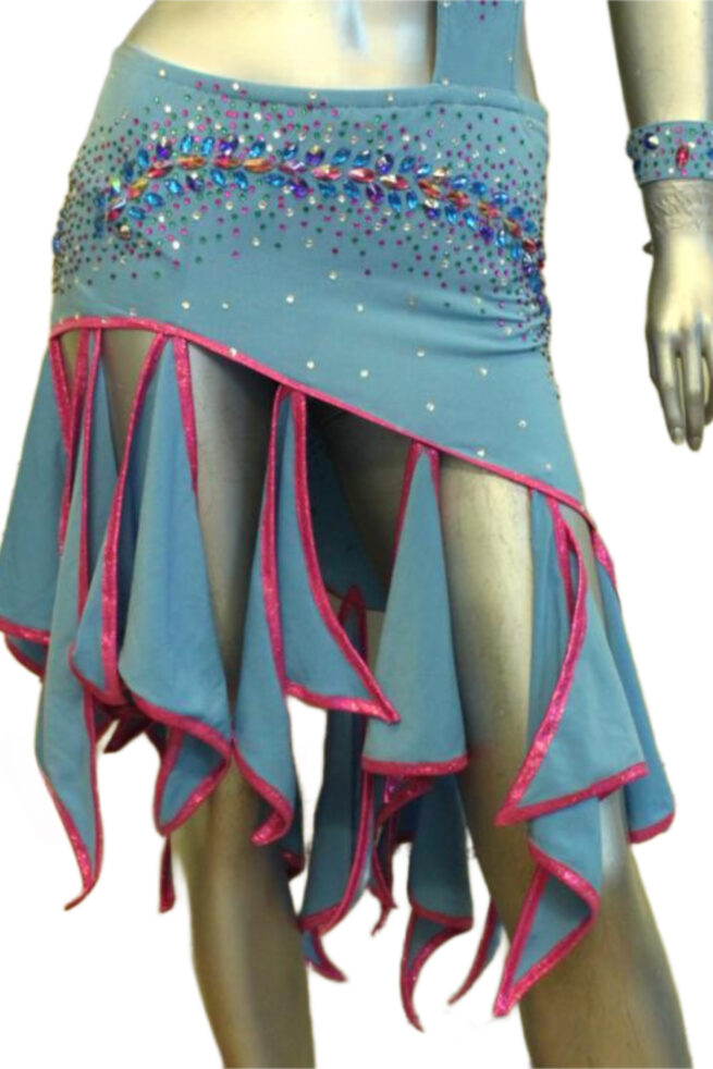 Load image into Gallery viewer, Latin Dance Competition Dress (LT082)
