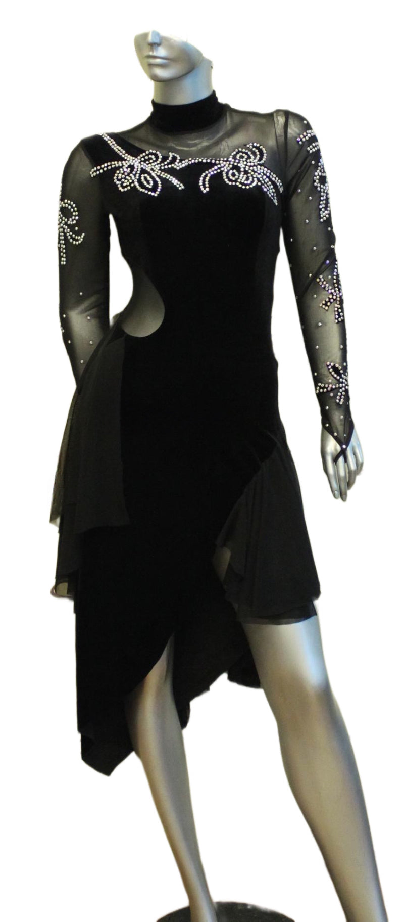 Load image into Gallery viewer, Latin Dance Competition Dress (LT0658)
