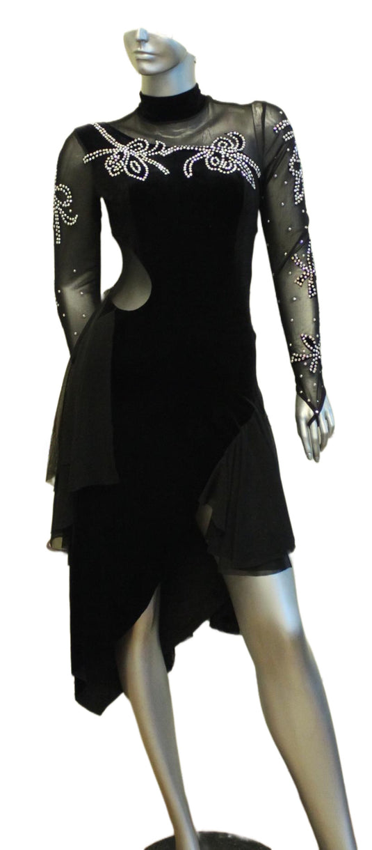 Latin Dance Competition Dress (LT0658)