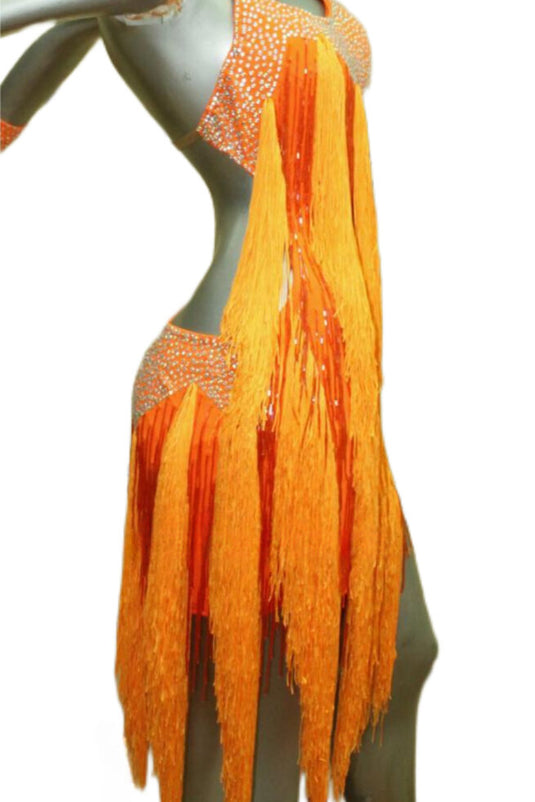 Latin Dance Competition Dress (VL0134)