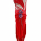 ByCharme Red Exquisite Edition Latin Salsa Competition Dress - BCL-0071