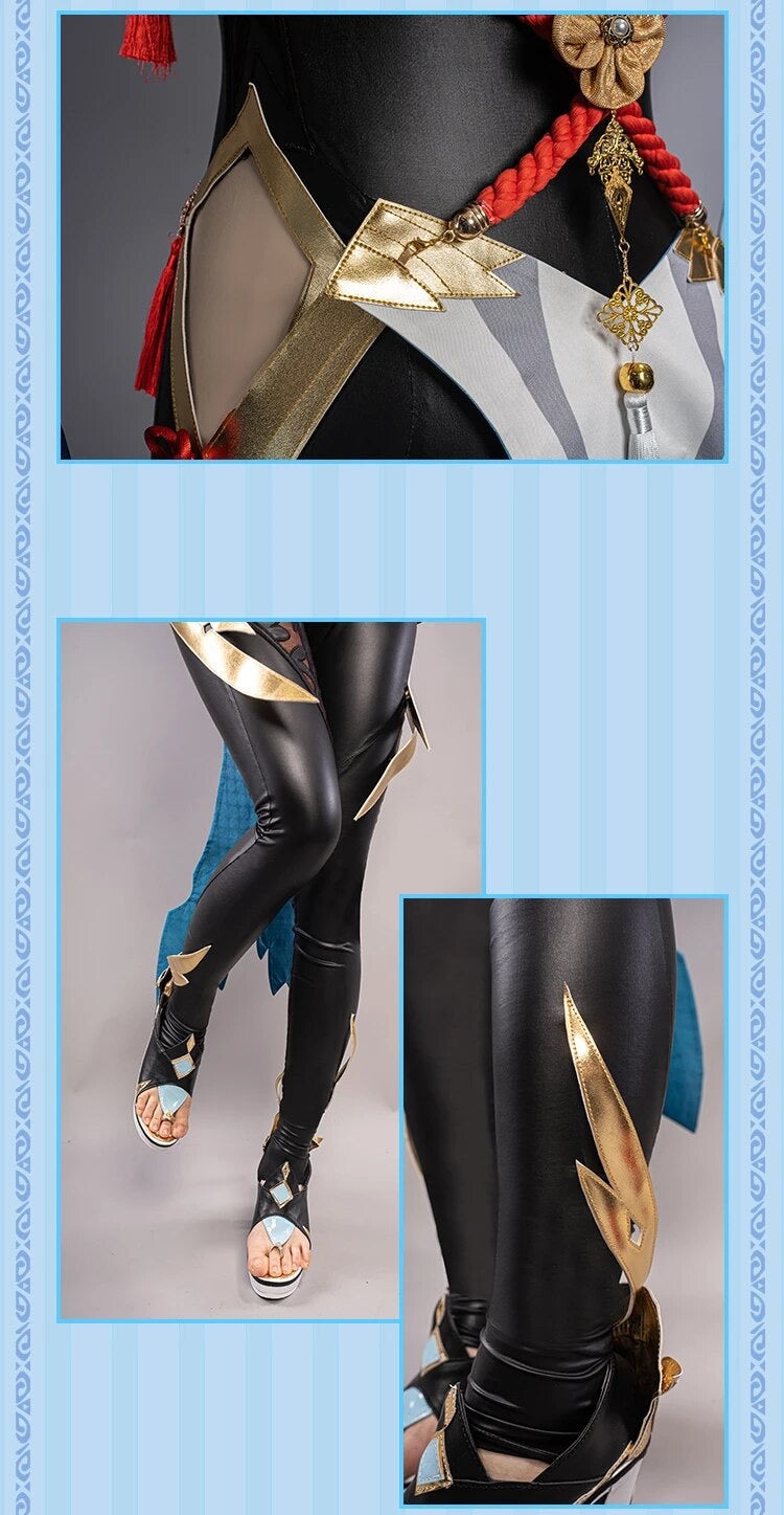 Load image into Gallery viewer, Genshin Impact Shenhe Cosplay Costume
