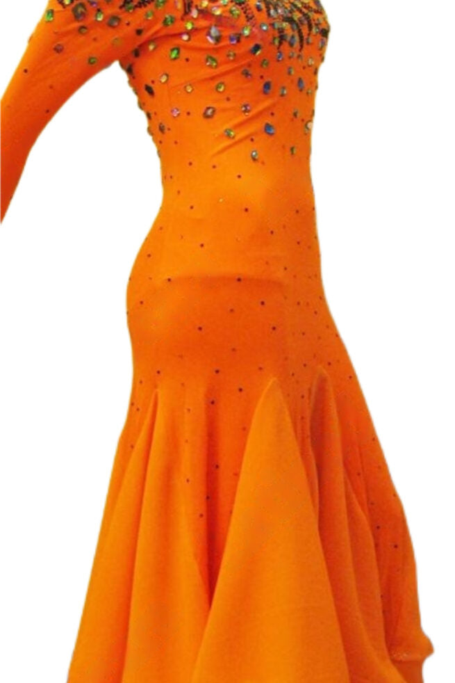 Load image into Gallery viewer, Standard Ballroom Competition Dress (B074)
