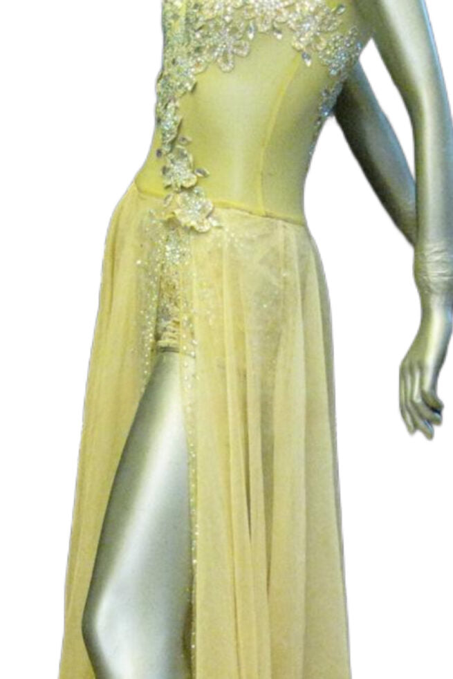 Load image into Gallery viewer, Latin Dance Competition Dress (LT0671G)
