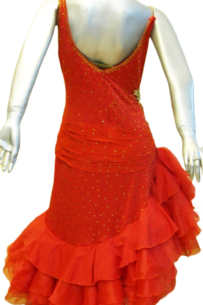 Load image into Gallery viewer, Latin Dance Competition Dress (LT0360)
